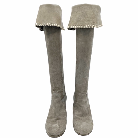 Michele Negri Suede Over the Knee Boot | 36 - Picture 4 of 13